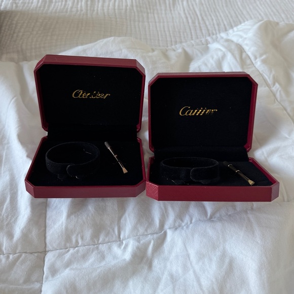 Luxury Cartier Design Diamond Screw Love Bracelet - Picture 3 of 4